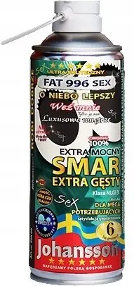 Extra mocny smar FAT 996 JOHANSSON 400ml Najlepsza cena